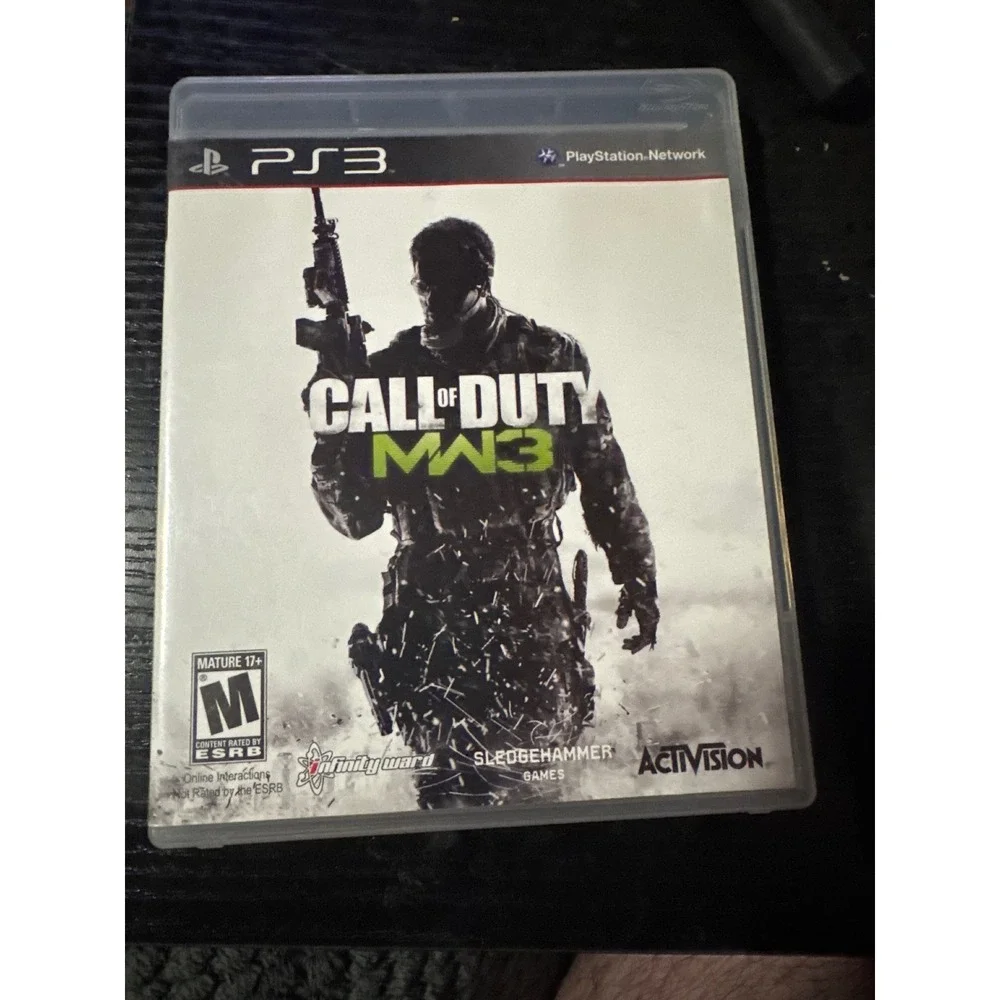Activision Call of Duty MW3 PS3 One Size Multicolor Excellent Video Game FPS